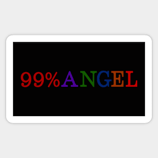 99% Angel Sticker